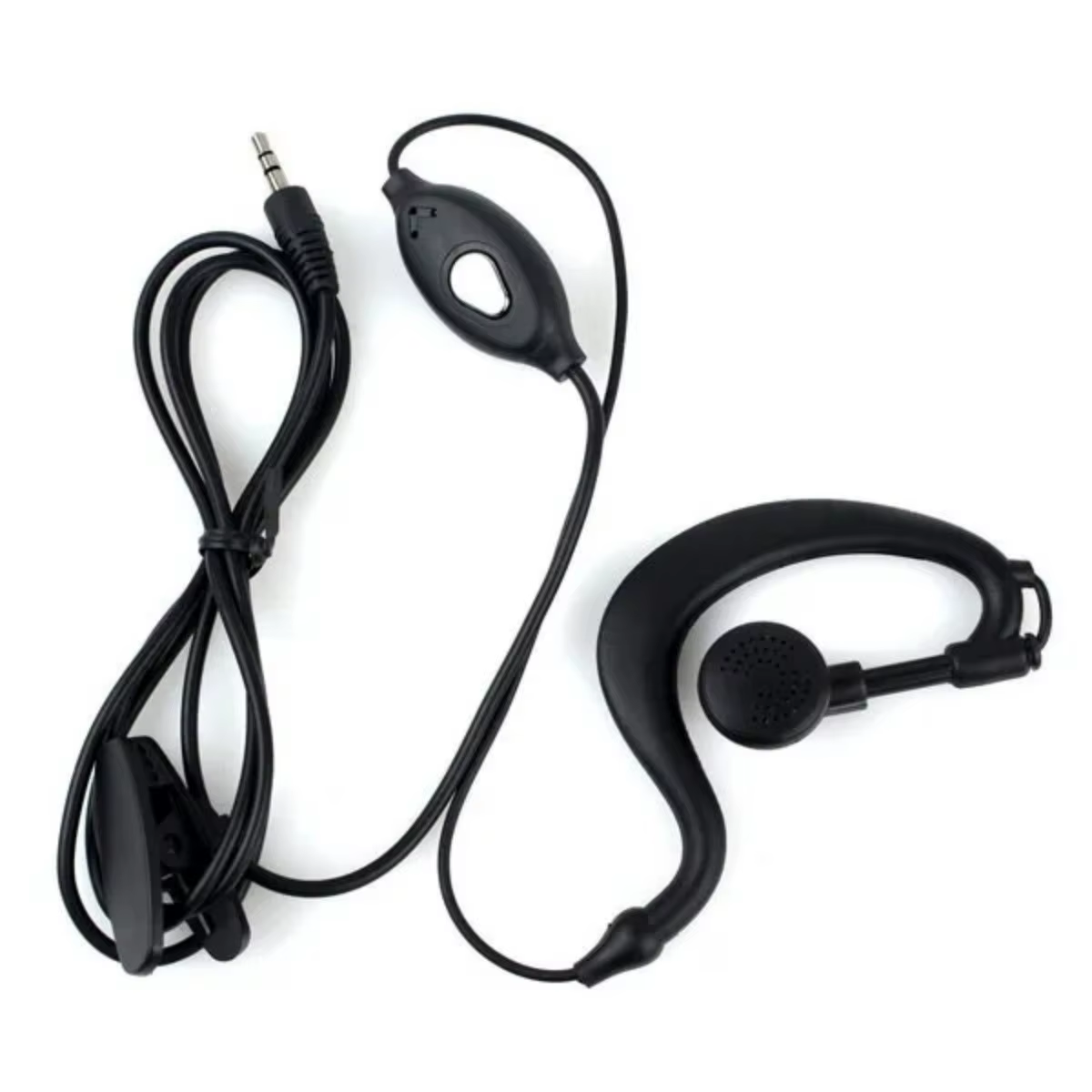 ABBREE 992 Mini Walkie Talkie auricular PTT 1 Pin 2,5mm con micrófono