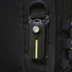Linterna táctica EDC para casco, señal y carga USB, outdoor