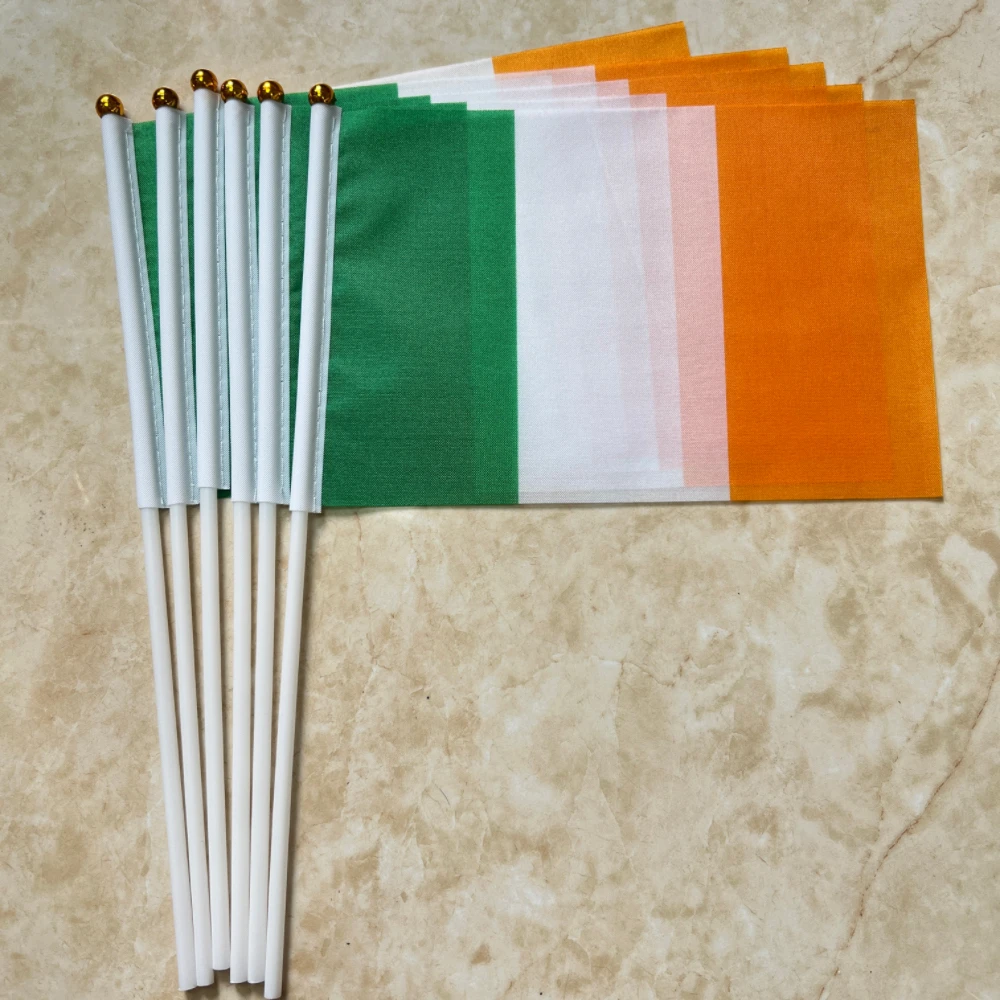 Asta de bandera irlandesa para exterior decorativa - imagen 2