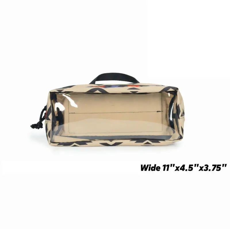 Bolsa transparente para higiene personal en el equipaje