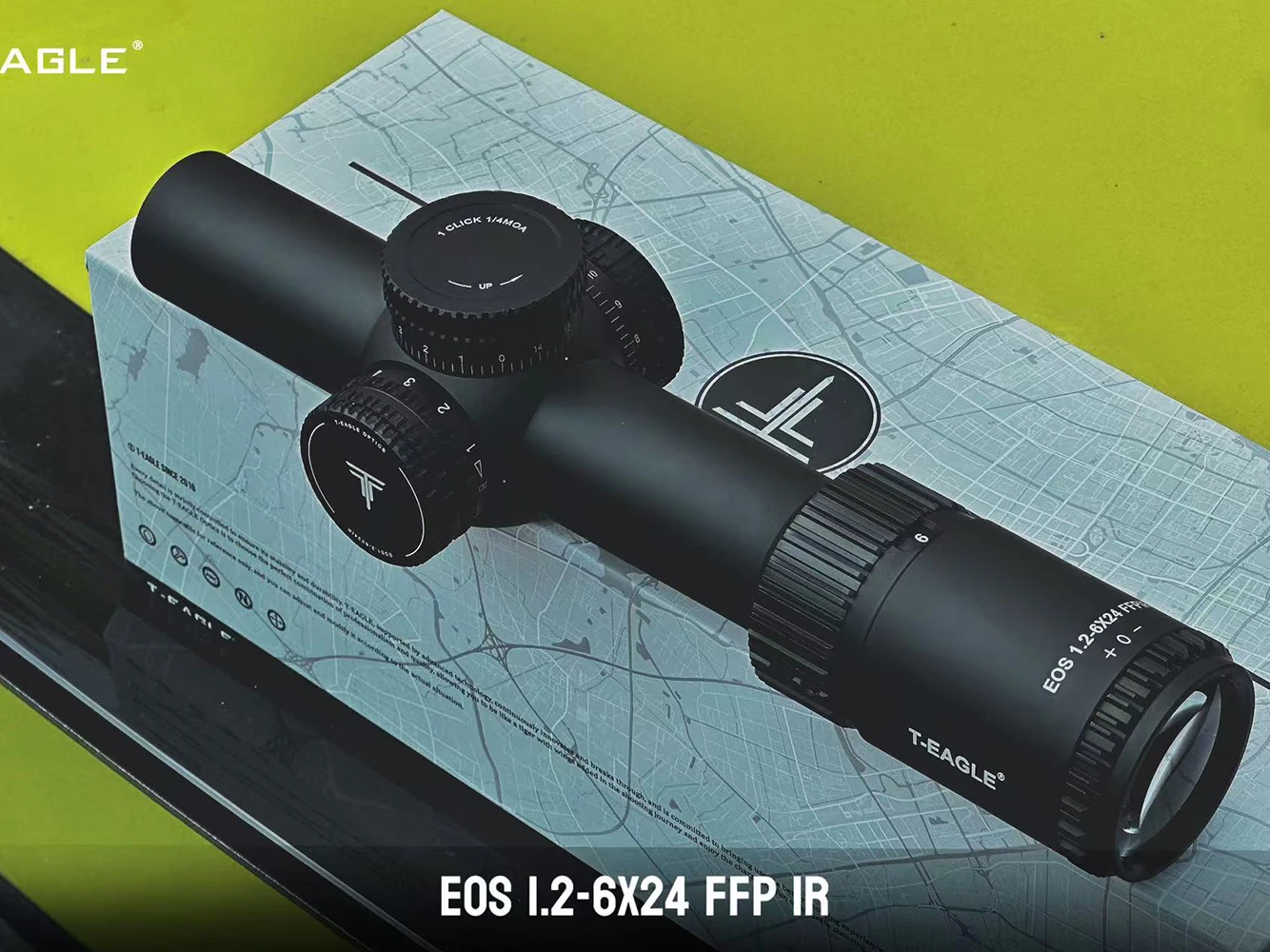 T-Eagle EOS visor de rifle táctico IR FFP para observación - imagen 4