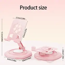 Soporte universal plegable para móvil y tableta con altura ajustable
