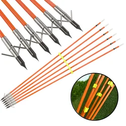 Flechas de pesca para arco recurvo y compuesto, acero inoxidable