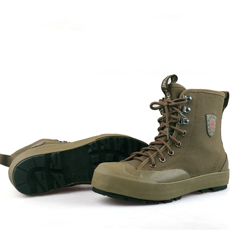 Zapatos de Senderismo Antiperforación Caña Alta Resistentes - imagen 3
