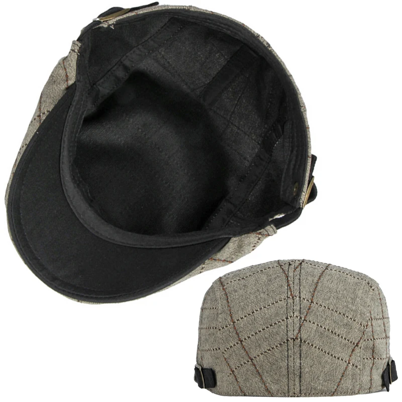 Boina británica hombre de espiga transpirable para primavera y verano - imagen 4