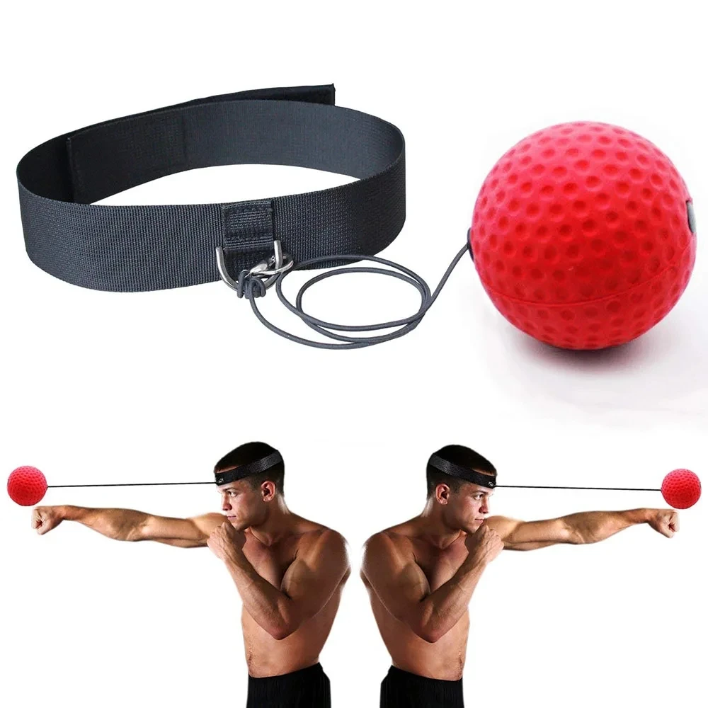 Pelota Mágica de Boxeo con banda para la cabeza