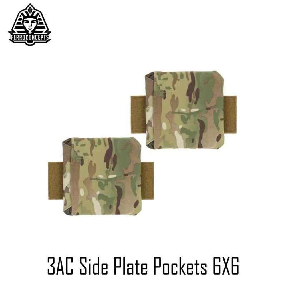 Bolsillos laterales porta placas FERRO Concepts MOLLE
