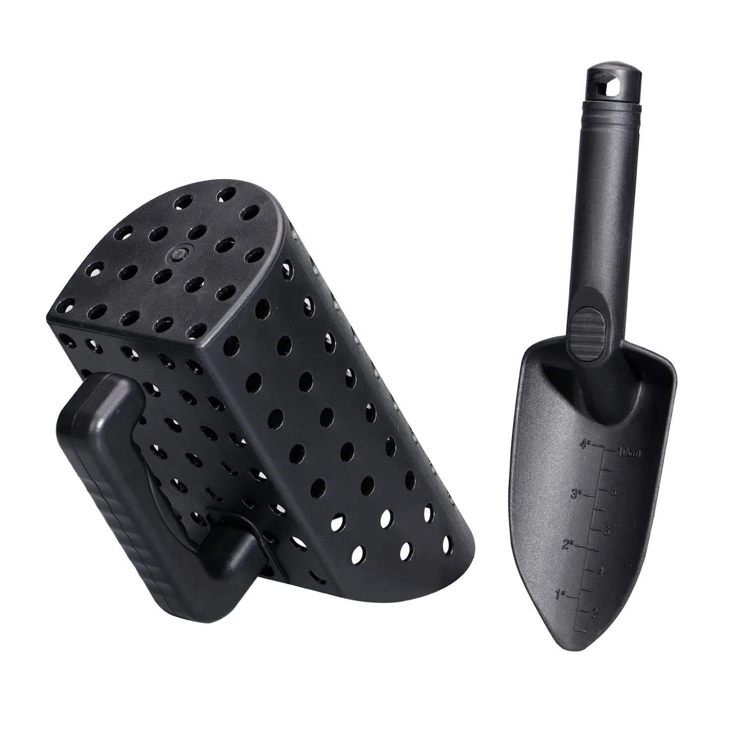 Pala detector de metales para tesoro en arena - ABS portatil ergonomica - imagen 4