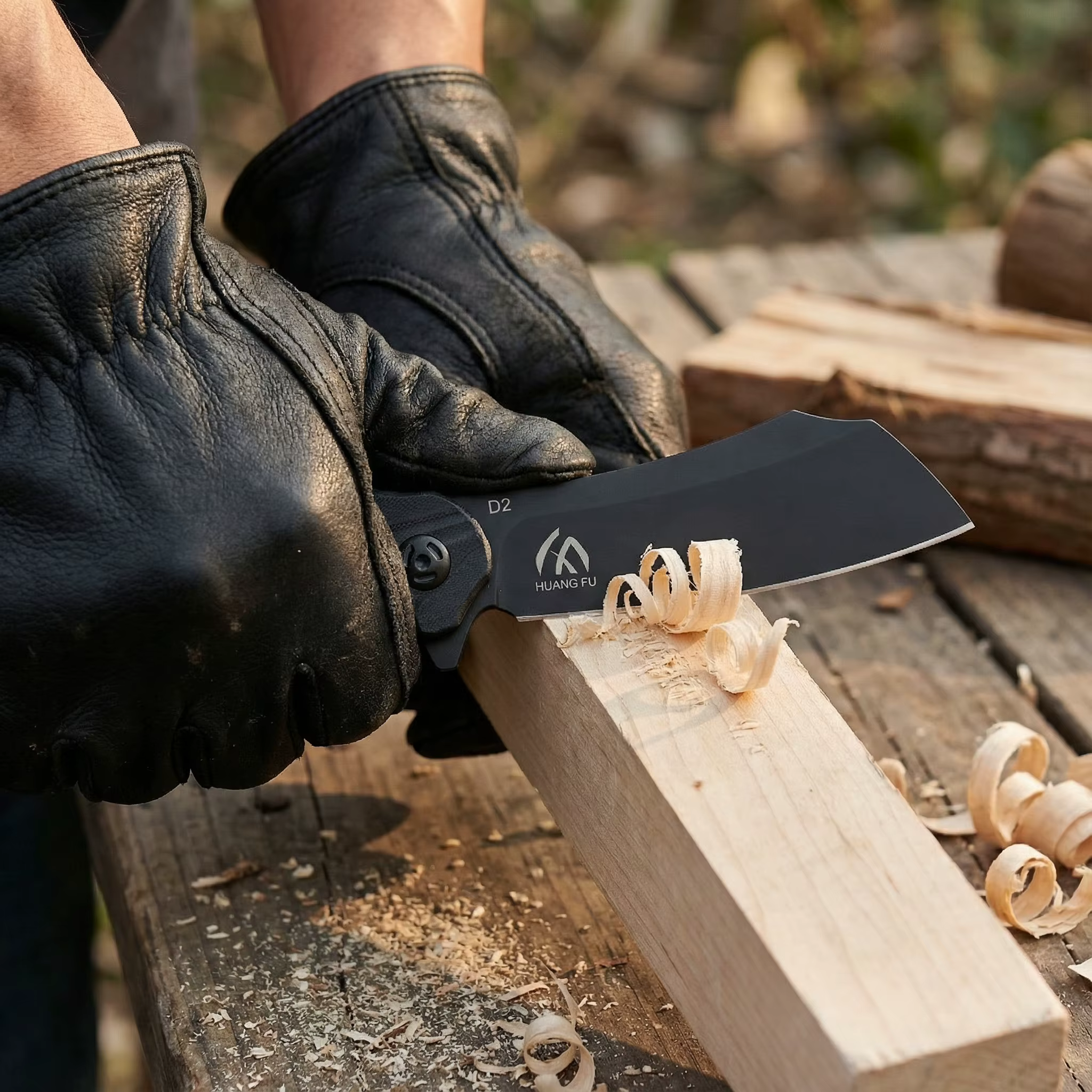 Cuchillo plegable outdoor para emergencia en senderismo y camping - imagen 5