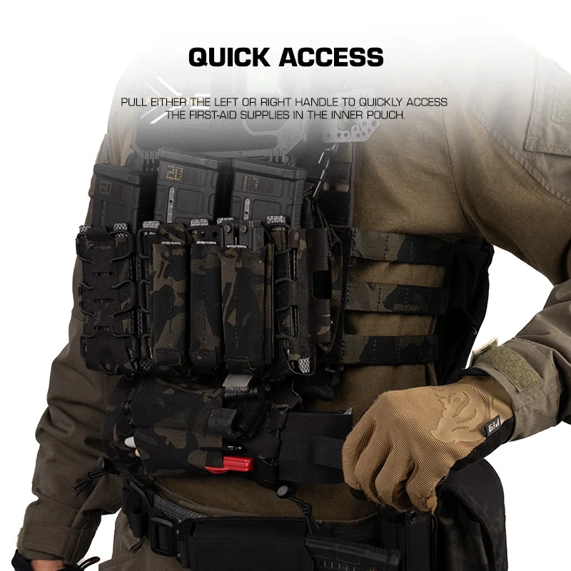 Poseidon Defense UG Bolsa IFAK con gancho de velcro para chaleco - imagen 5