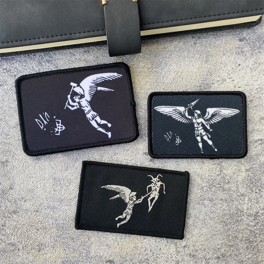 Edward Parche Ángel Mata Diablo – Velcro MOLLE Militar Táctico - imagen 3