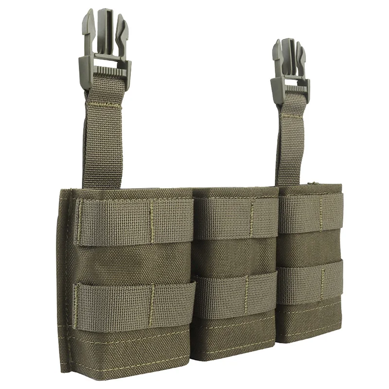 Chaleco Táctico Caza con Triple Portacargadores FAST 5.56