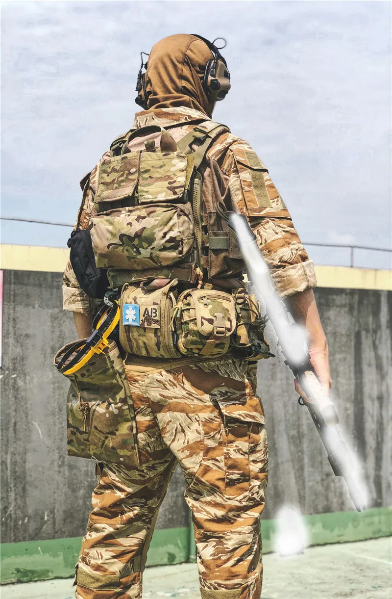 BISU3 GEN3 Uniforme táctico desierto rayas tigre ripstop - imagen 2