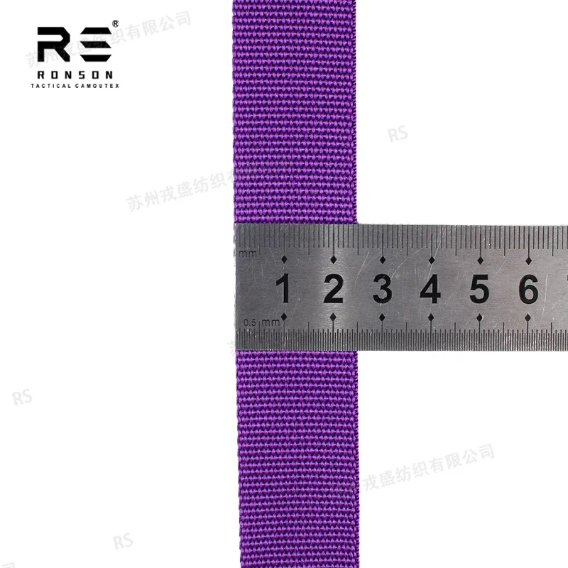 Correa de poliéster morada alta tenacidad para coser y exterior - imagen 2