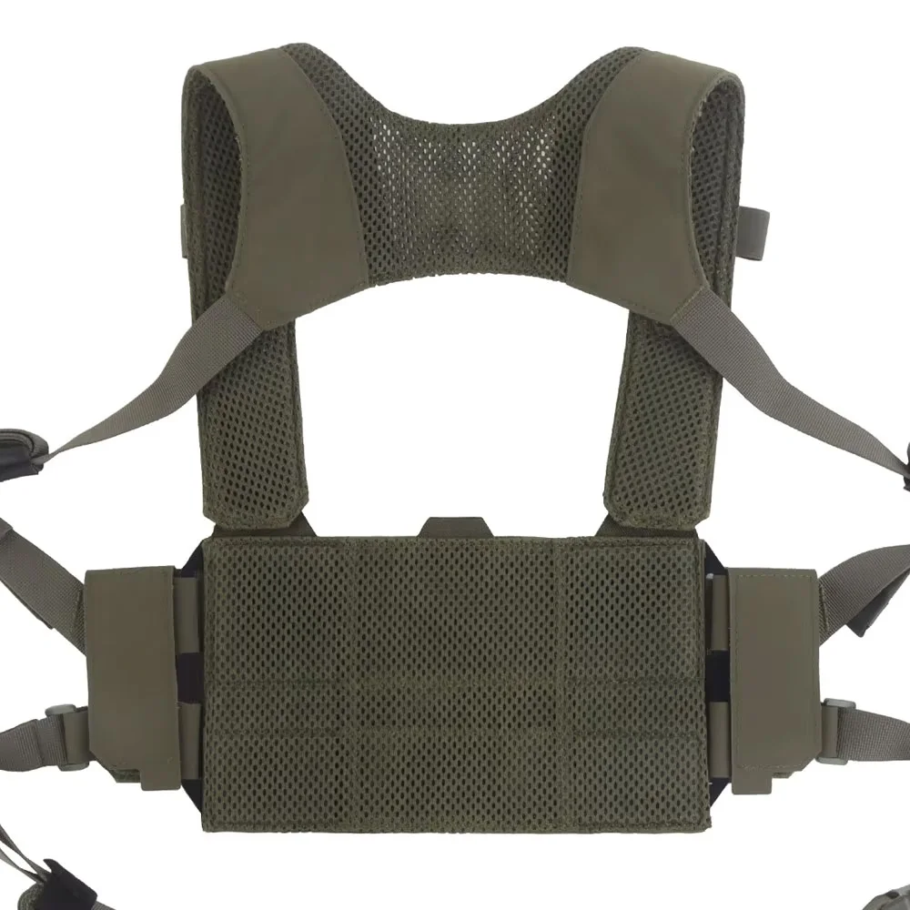 Chaleco táctico MOLLE modular estilo K con correas para campo - imagen 2