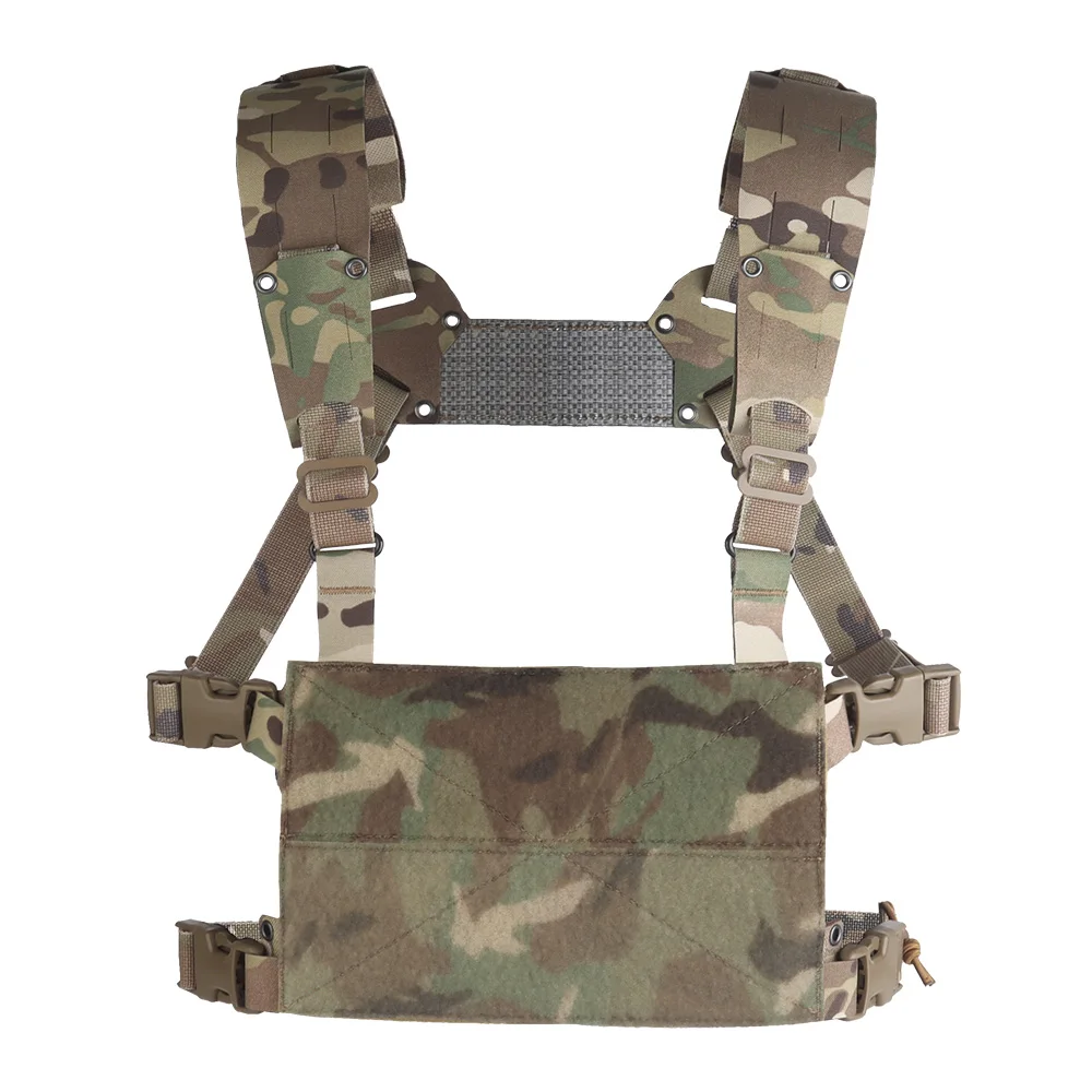 Portaplacas táctico Ferro Mini V2 tipo H – Arnés pecho MOLLE