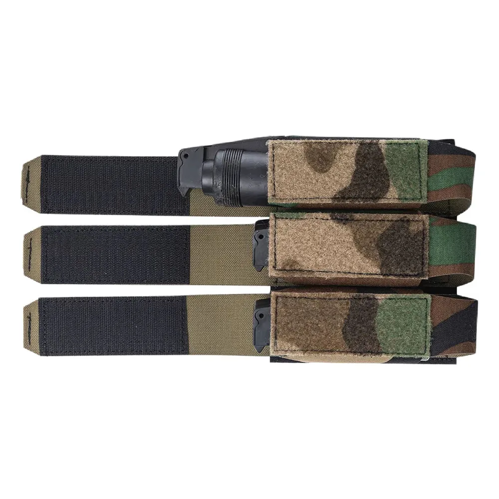 Bolsa Táctica Triple para Cargadores, MOLLE para Chaleco - imagen 5