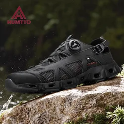 HUMTTO Zapatos de Senderismo Acuáticos para Hombre