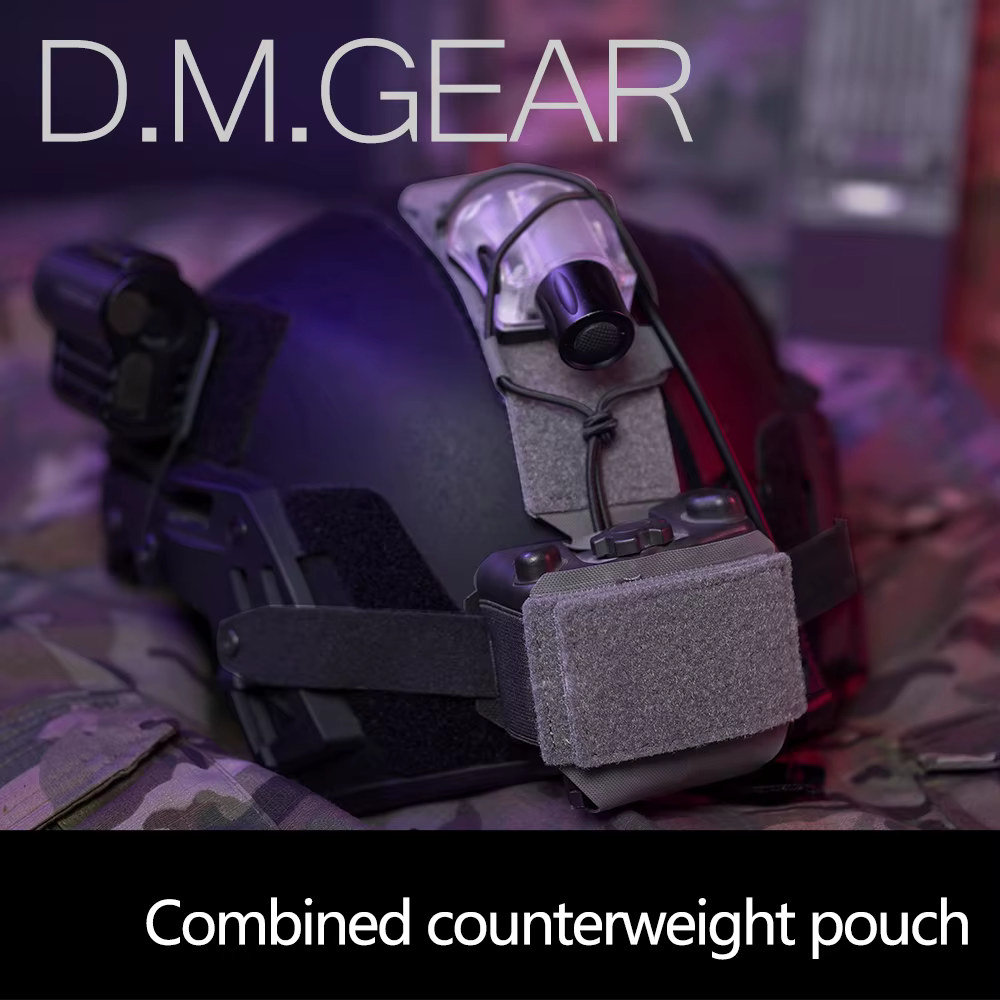 DMgear Bolsa de batería para casco táctico MK1 MK2 – Contrapeso - imagen 4