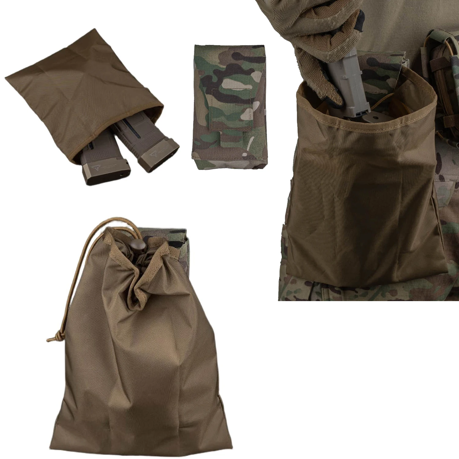 POSEIDON DEFENSE Bolsa táctica plegable para cargadores Airsoft - imagen 4