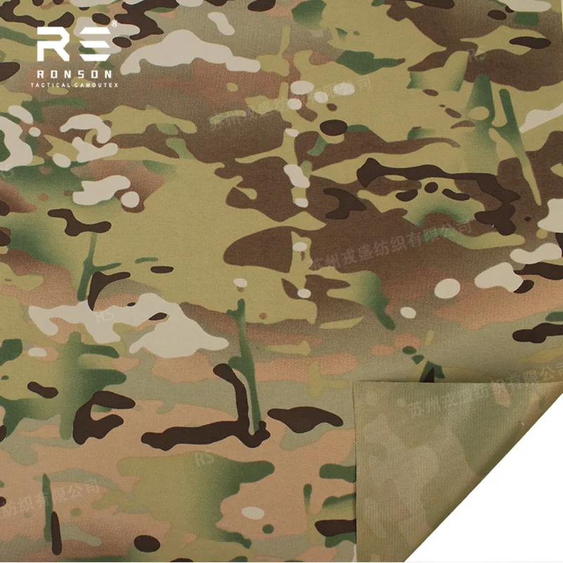 Tela impermeable transpirable Taslan TPU MC camuflaje para exterior - imagen 2