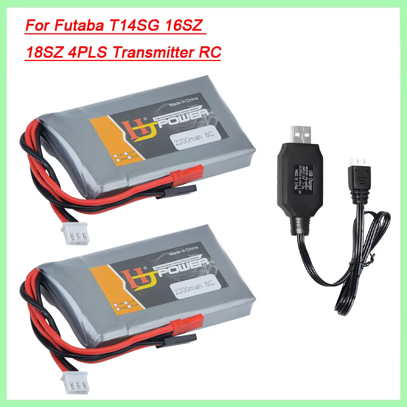 Batería LiFe para aeromodelismo con conector