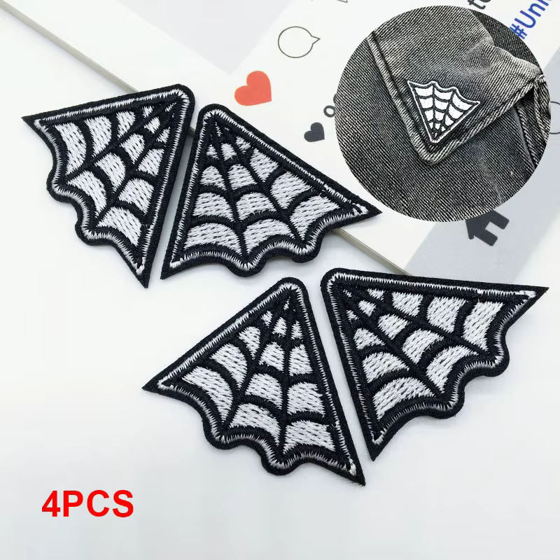 Parche telaraña para cuello, termoadhesivo para ropa - imagen 3