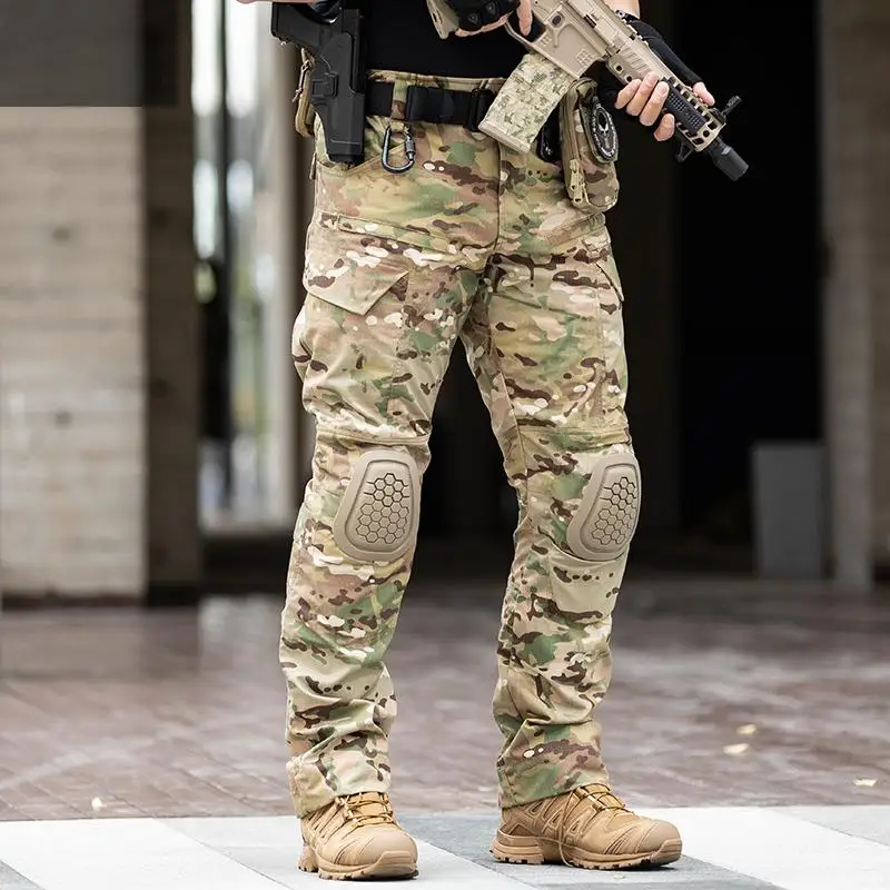 Pantalones tácticos G4 ripstop elásticos hombre a prueba de viento - imagen 2