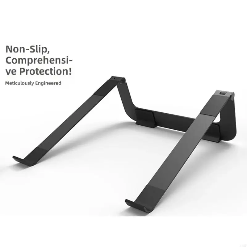 Soporte plegable para portátil de acero al carbono con bisagras - imagen 2