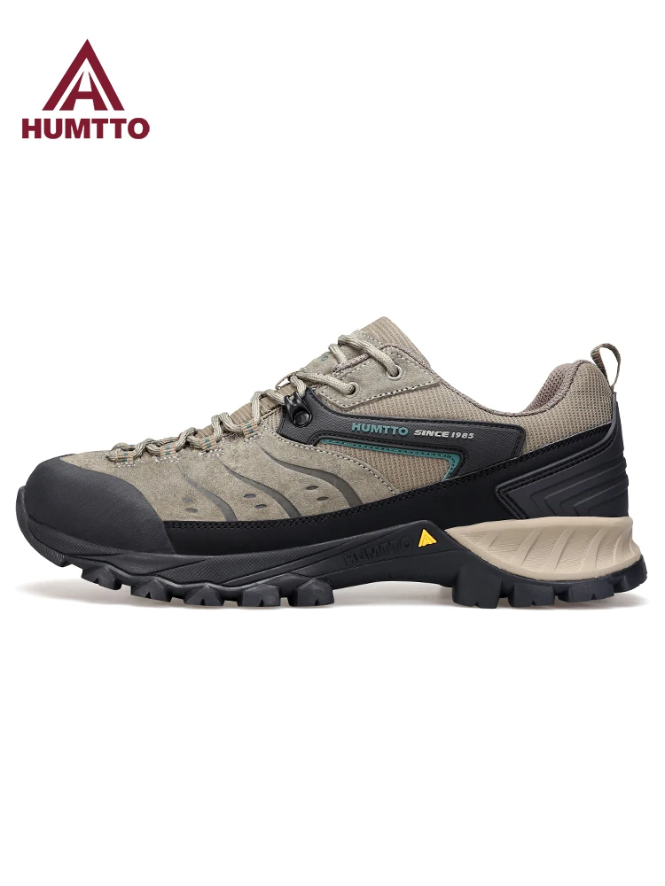 Botas senderismo impermeables HUMTTO hombre cuero transpirables invierno - imagen 5
