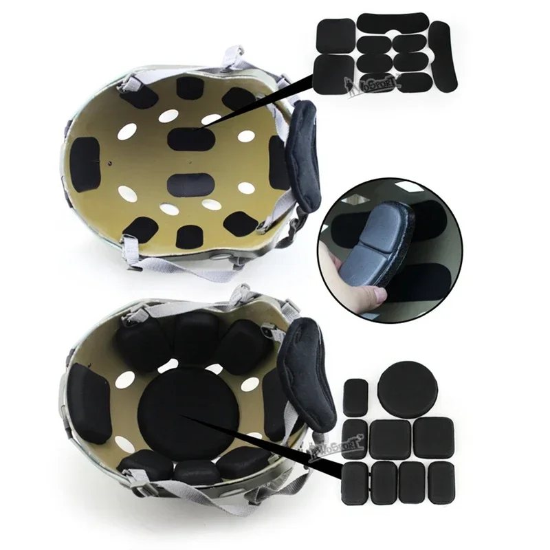 Almohadillas EVA universal para casco táctico CS FAST ACH MICH - imagen 5