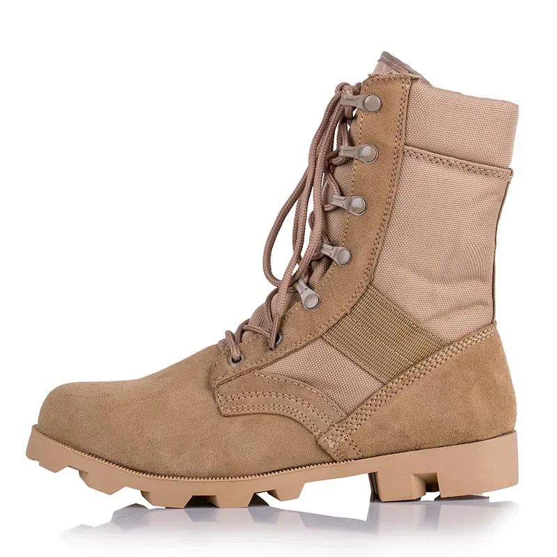 Botas tácticas hombre altas antideslizantes para exterior y desierto - imagen 4
