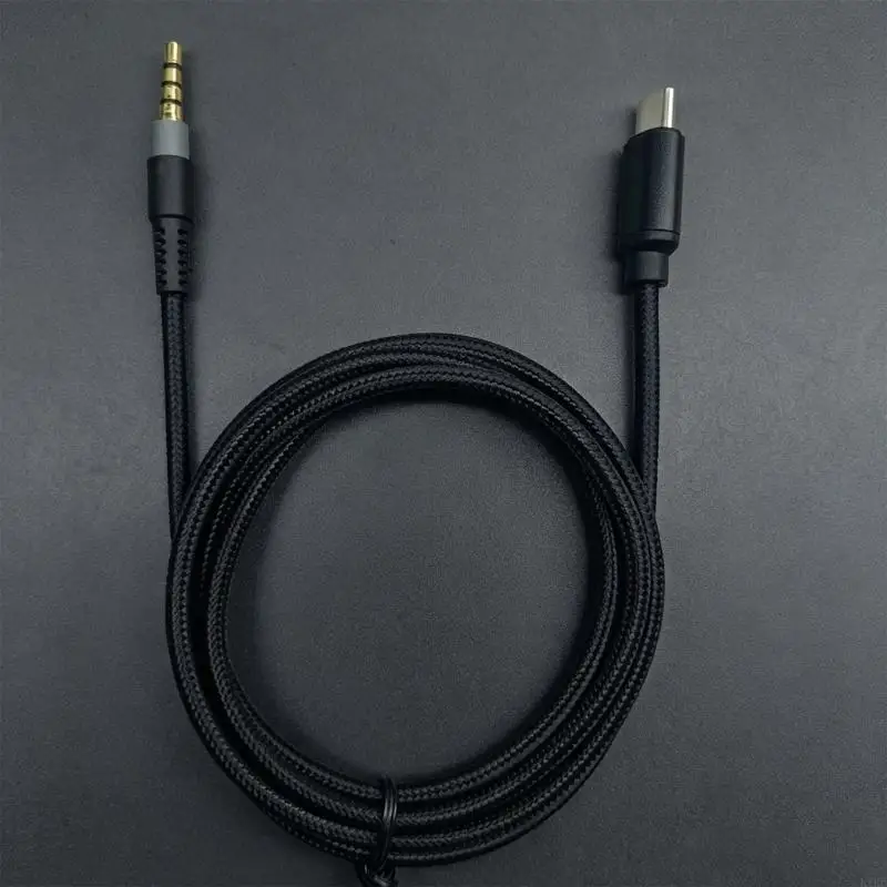 Adaptador de audio USB-C a 3,5 mm con conectores reforzados