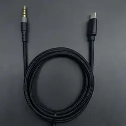 Adaptador de audio USB-C a 3,5 mm con conectores reforzados