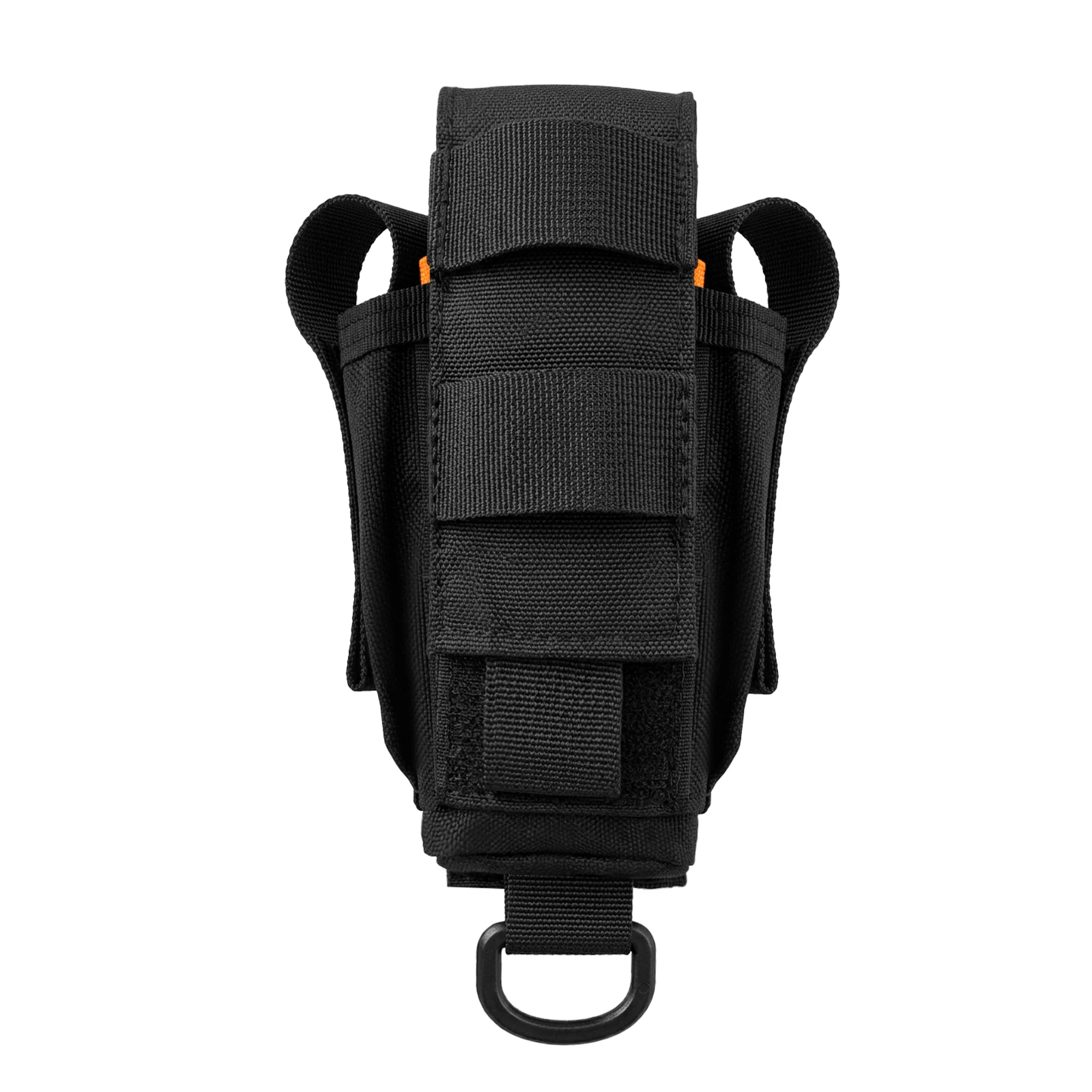 Fijación tipo MOLLE para llevarla a cinturón o mochila