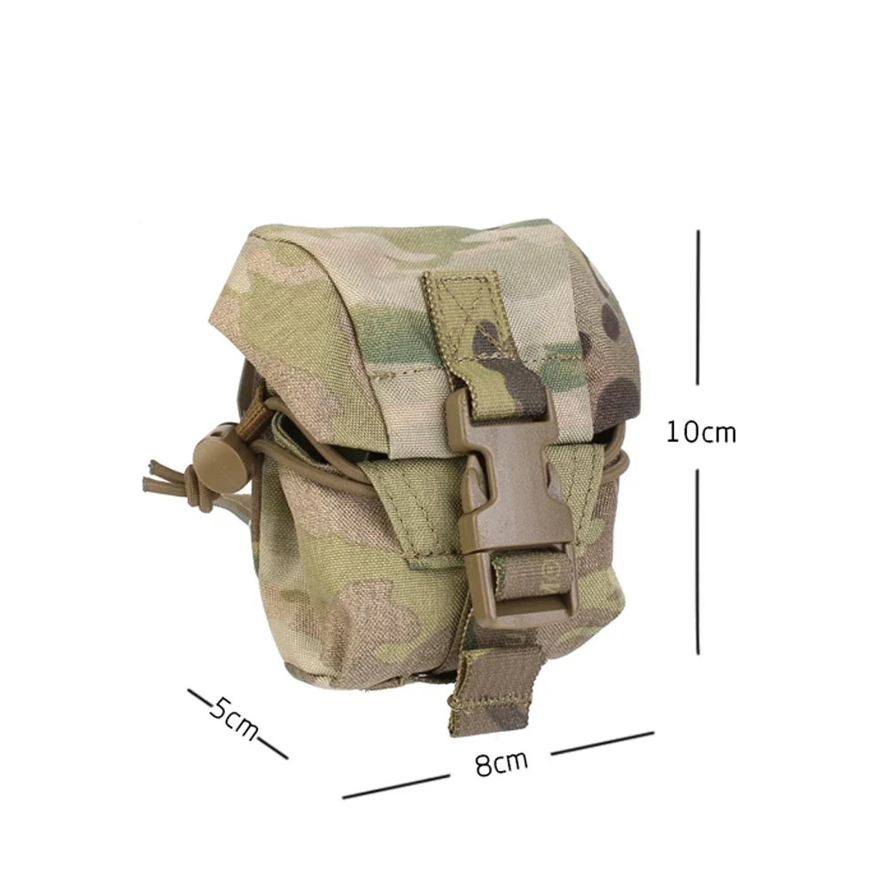 Bolsa táctica MOLLE para radio y batería