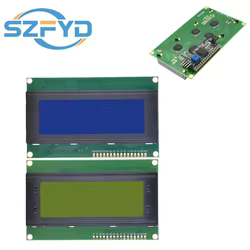 Pantalla LCD 20x4 con interface I2C para Arduino – Módulo caracteres azul/verde/blanco