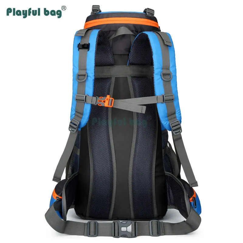 Mochila montaña 65L gran capacidad – Trekking camping resistente impermeable - imagen 4