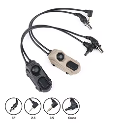 AXON Interruptor de presión táctico para láser y linterna remota