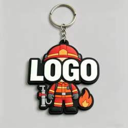 Llavero personalizado con logo para equipaje y adorno Navidad