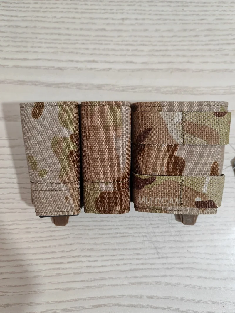 Portacargadores táctico doble para cargadores de 5,56 y 9 mm