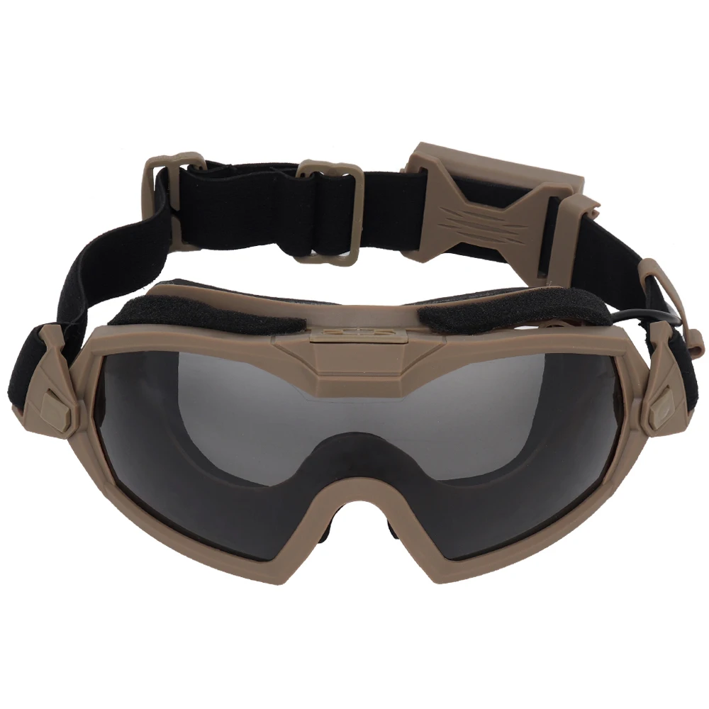 Gafas tácticas antiniebla Airsoft doble lente microventilador