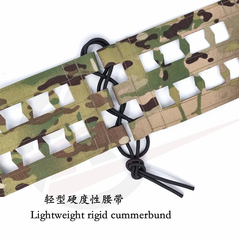 Vista del diseño modular y camuflaje