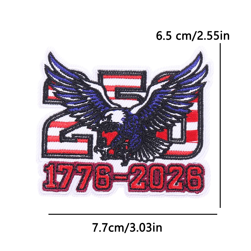 Parche bordado bandera americana patriótico para uniformes y MOLLE