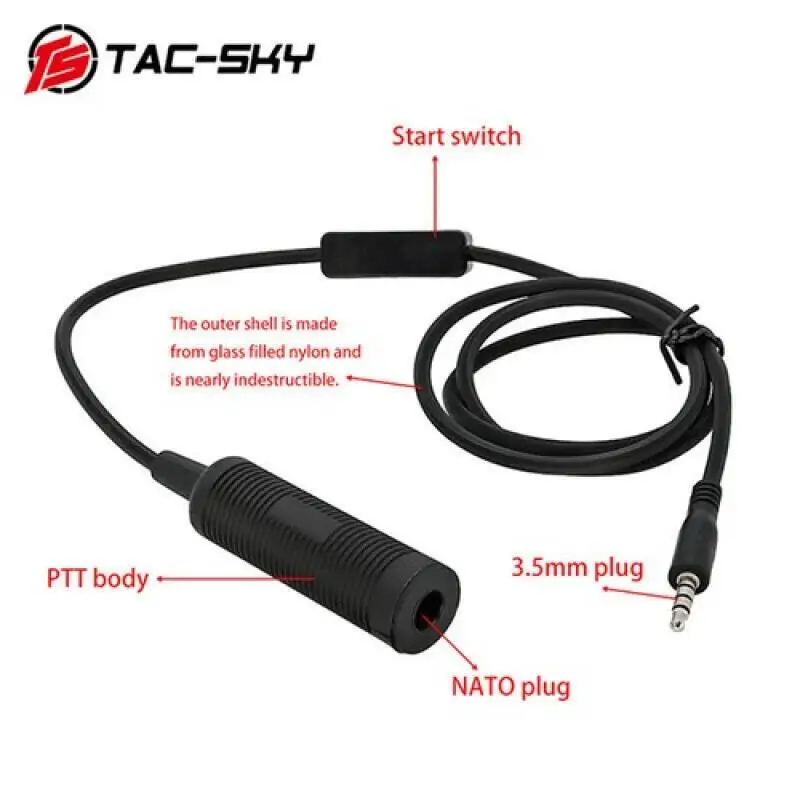 Adaptador PTT Nexus jack de audio para comunicaciones