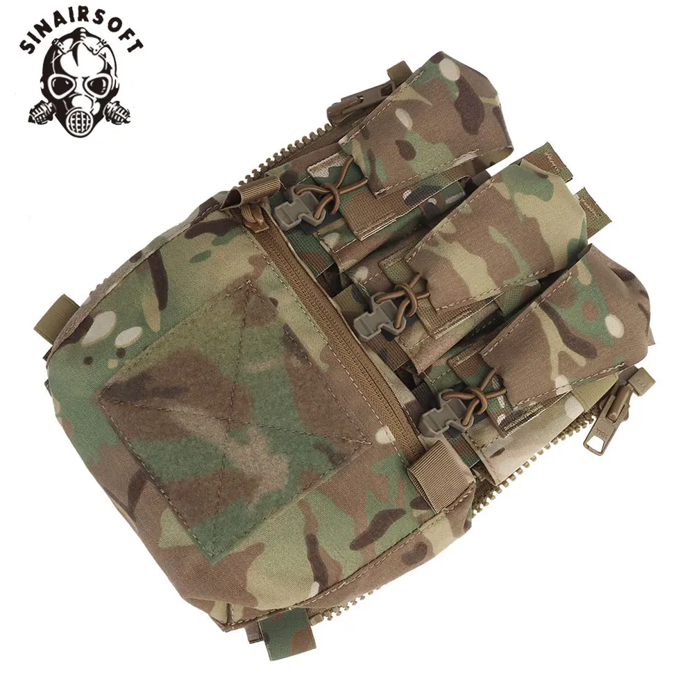 V5 PC Bolsa porta placas trasera expansible en nylon YKK - imagen 3
