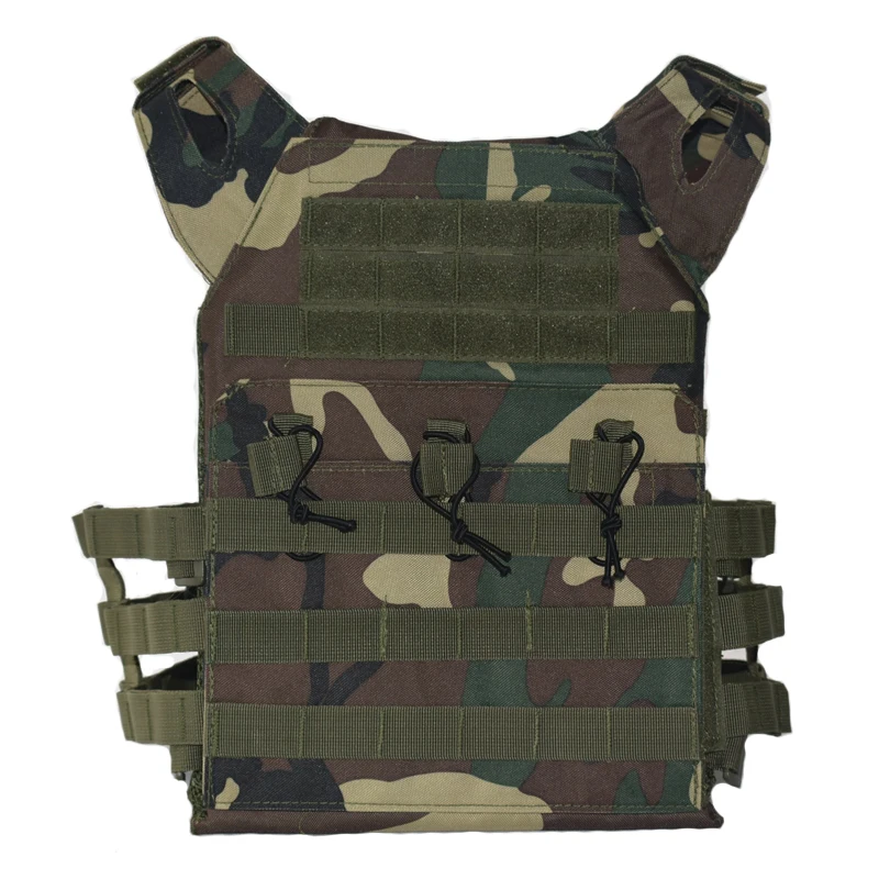 Chaleco táctico MOLLE portaplacas - Protección multifunción airsoft paintball - imagen 4
