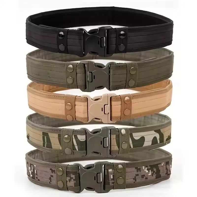 Cinturón táctico militar nylon resistente para exterior - imagen 4