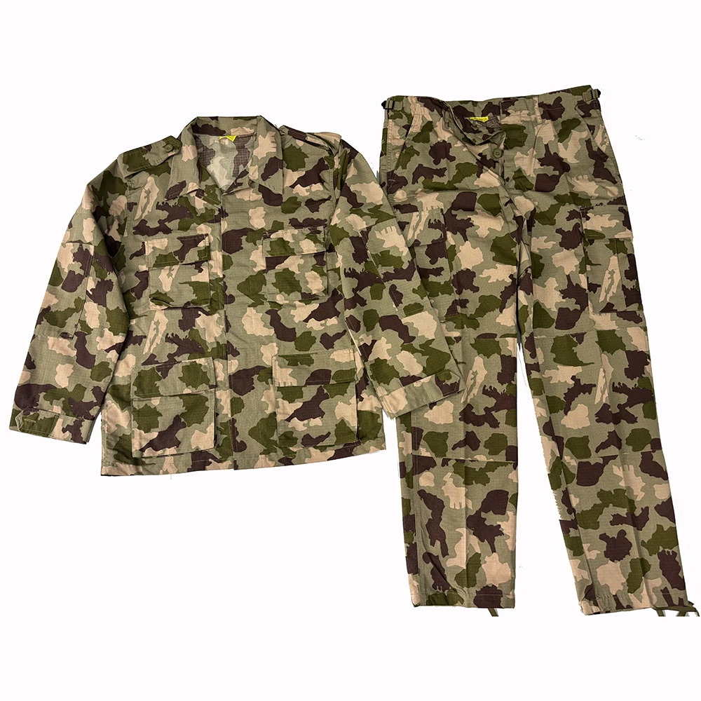 Uniforme BDU de algodón con camuflaje de hoja de arce resistente - imagen 3
