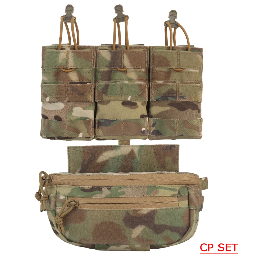 Bolsa táctica triple CLUSGO vista frontal